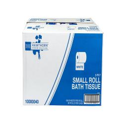 Hawthorn Paper 2 Ply Standard Toilet Tissue, White, 4" x 3.5" (96Pack)