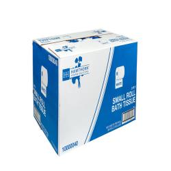 Hawthorn Paper 2 Ply Standard Toilet Tissue, White, 4" x 3.5" (96Pack)