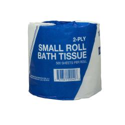Hawthorn Paper 2 Ply Standard Toilet Tissue, White, 4" x 3.5" (96Pack)
