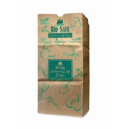 30 Gal Brown Paper Lawn And Leaf Trash Bag (60Pack)