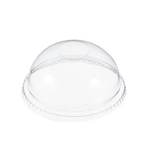 Solo® Ultra Clear™ PET No Hole Dome Lid, Clear, Fits 12-20 oz (1000 PACK)