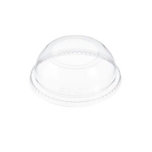 Solo Ultra PET Dome Lid with Hole, Clear (1000 PACK)