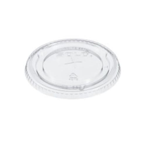 Solo® Ultra Clear™ PETE Lid With Straw Slot, Clear, 16/24 oz (1000Pack)