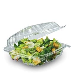 ClearSeal® OPS 1 Compartment Lid, Clear, 6" x 5.75" x 3" (500Pack)