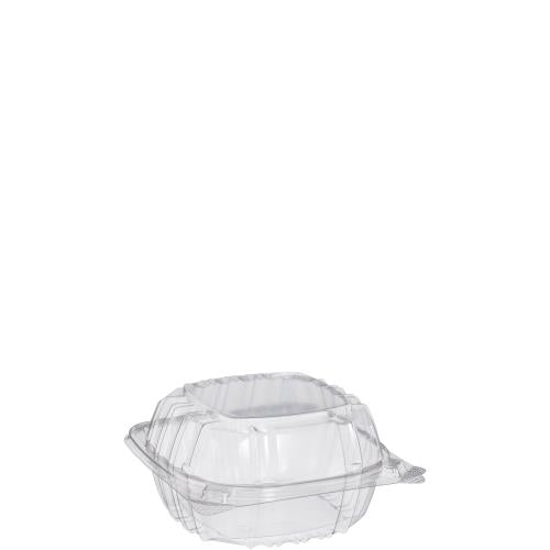 ClearSeal® OPS 1 Compartment Lid, Clear, 6" x 5.75" x 3" (500Pack)
