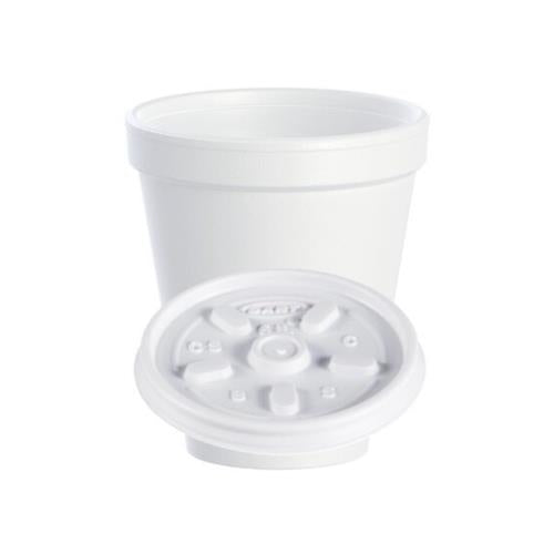 Dart® J-Cup® EPS Space Saver Foam Cup, White, 6 oz