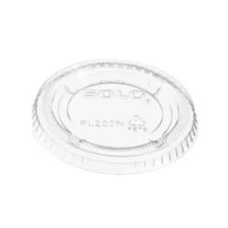 Solo® PL200N Lid For Medium Portion Cup, Clear (2500Pack)