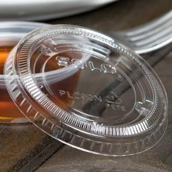 Solo® PL200N Lid For Medium Portion Cup, Clear (2500Pack)