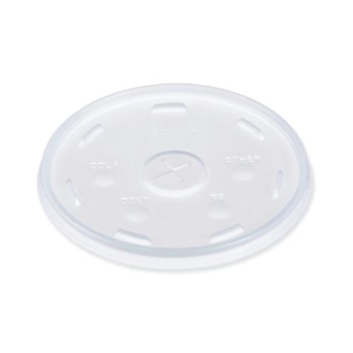 Polystyrene Slot Lid For 32 oz Cup, Translucent (1000Pack)