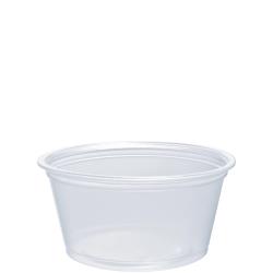Plastic Portion/Souffle Cup, Clear, 2 oz (2500Pack)