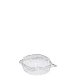 Staylock® OPS Hinged Lid, Clear, 5.25" x 5.37" x 2.62