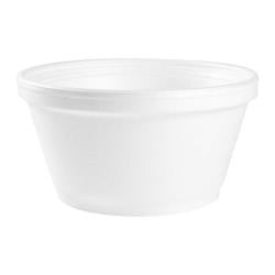 Dart® J-Cup® EPS Squat Food Container, White, 8 oz (1000Pack)