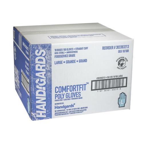 Medium Clear Polyethylene Gloves (1000 PACK)