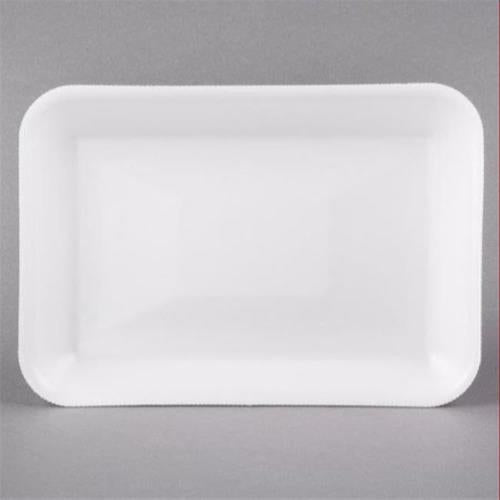 4D White Foam Tray, 9-1/8X7-1/8X1-1/4 ( 500 PACK)