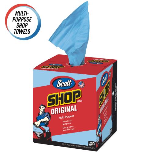 Scott® Shop Towels Pop-Up* Box, 75190