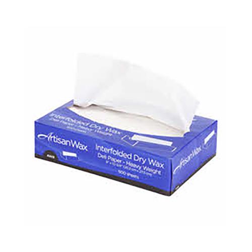 Marcal® EcoPac™ Jumior Interfolded Dry Wax Deli Paper Sheets, White, 8" x 10.75" (6000Pack)