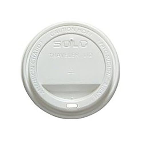 Traveler® Plastic Lid, White (1000 PACK)