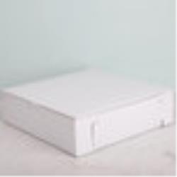 Southern Champion Cake Pie Bakery Box, White, 9" x 9" x 2.5" (250Pack)