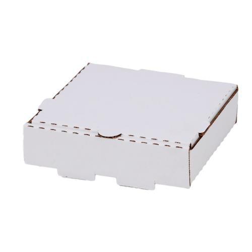 Paper Pizza Box, White, 7" x 7" (50 PACK)