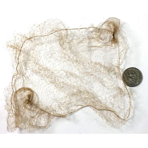 Nylon Hairnet, Light Brown, Large, 26" (144 PACK)