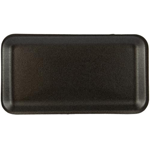 10S Foam Meat Packaging Tray, Black (500Pack)
