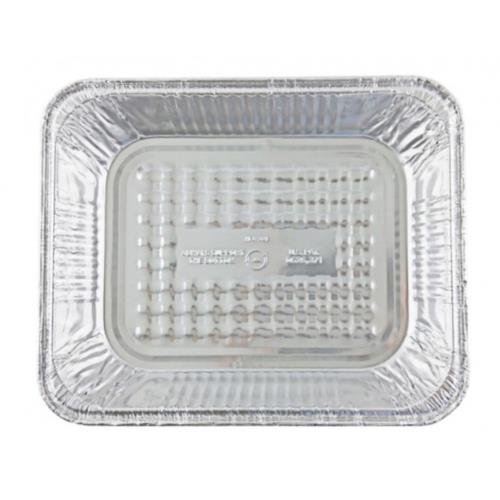 Aluminum 1/2 Size Steamtable Pan, Silver (100Pack)
