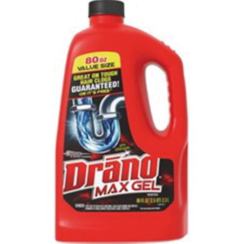Drano® Gel Clog Remover, 80 oz, 1/CS/6 (6Pack)