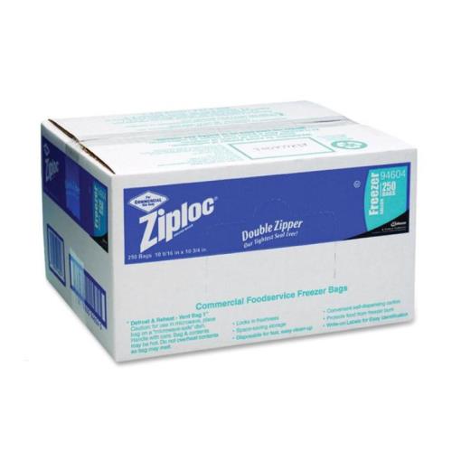 Ziploc® Freezer Gallon Bag, (250Pack)