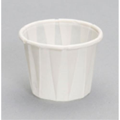 Paper Portion Cup, White, 1oz, (5000Pack)