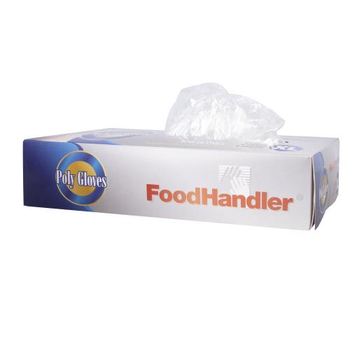 FoodHandler® Polyethylene Classic Poly Powder Free Glove, Clear, Size Variety (2000Pack)