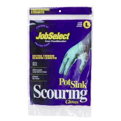 JobSelect® 18" Reusable Scouring Green Nitrile Glove, Large (1 PACK)