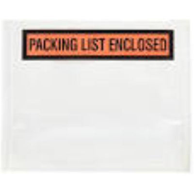 4.5" x 5.5" Packing List Envelopes