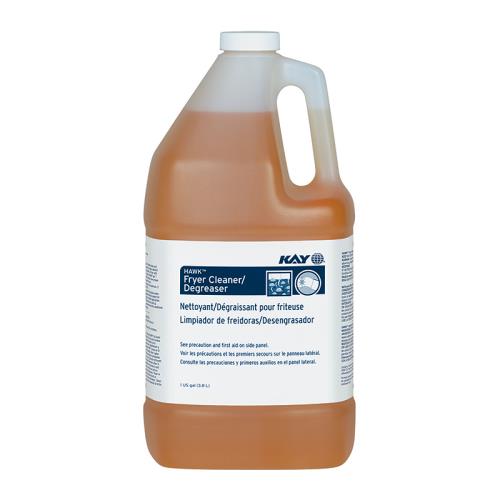 Hawk Fryer Cleanser/Degreaser, Orange, 1 Gal (4Pack)
