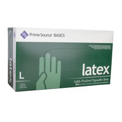 Prime Source® Lightly Powdered White Latex Glove, Size Variety (1000Pack)