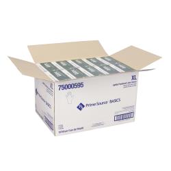 Prime Source® Lightly Powdered White Latex Glove, Size Variety (1000Pack)