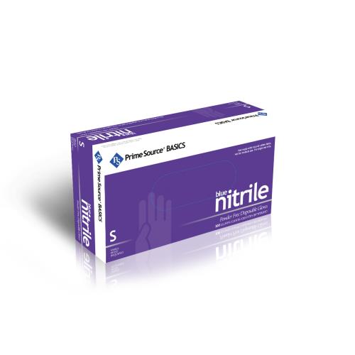 Prime Source® Powder Free Nitrile Gloves, Blue, Size Variety (1000Pack)