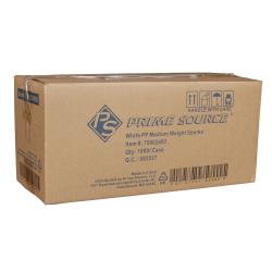 Prime Source® Polypropylene Spork Bulk Pack, White, Medium Weight (1000 PACK)