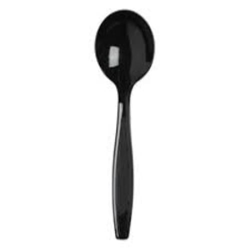 Prime Source® Polypropylene Individual Wrapped Soup, Black, Heavy Weight, (1000Pack)