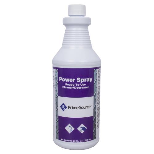 Prime Source® Power Spray Degreaser RTU, Yellow, 32 oz (12Pack)