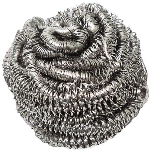 Prime Source® Stainless Steel Pot Scrubber, Silver (72Pack)