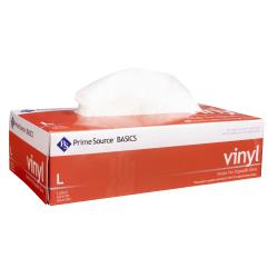 Prime Source® Vinyl Powder Free Glove, Clear, Large (1000Pack)