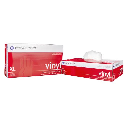 Prime Source® Vinyl Gloves, Powder Free, Size Variety (1000Pack)