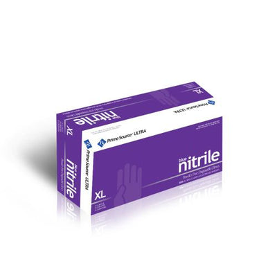Prime Source® Ultra Nitrile Powder Free Glove, Blue, X-Large (1000Pack)