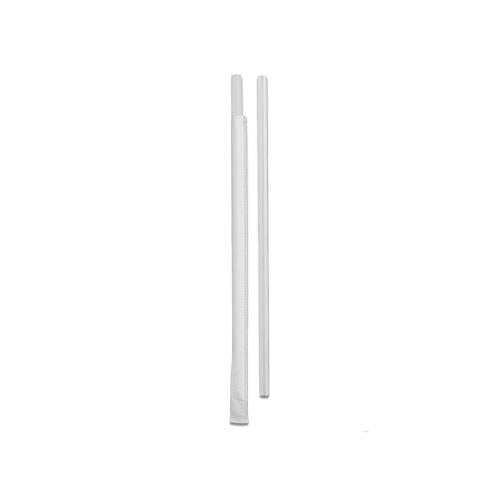 Prime Source® PP Giant Wrapped Straw, Translucent, 7.75", (7200Pack)