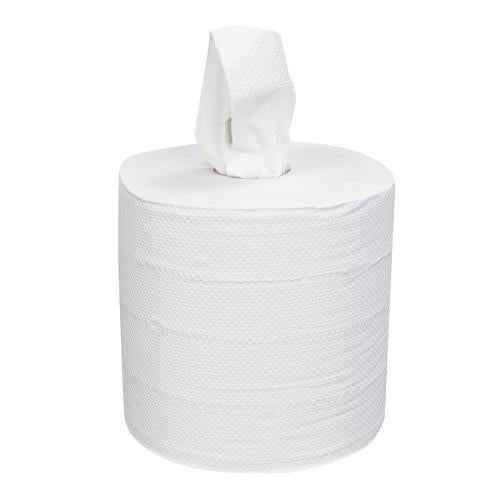 Right Choice™ Paper Toiler Towel 600-Sheets, White 7.3 x 10 (6Pack)