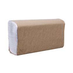 Right Choice™ Paper Hand Towel 9 x 9.45 (Brown/White)