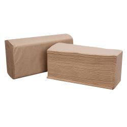 Right Choice™ Paper Hand Towel 9 x 9.45 (Brown/White)