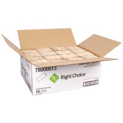 Right Choice™ Paper Singlefold Towel, Kraft, 1 Ply, 9" x 9.45 (4000Pack)