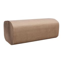 Right Choice™ Paper Singlefold Towel, Kraft, 1 Ply, 9" x 9.45 (4000Pack)