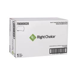 Right Choice™ Impact-Resistant Plastic Double JRT Dispenser, Black, 9